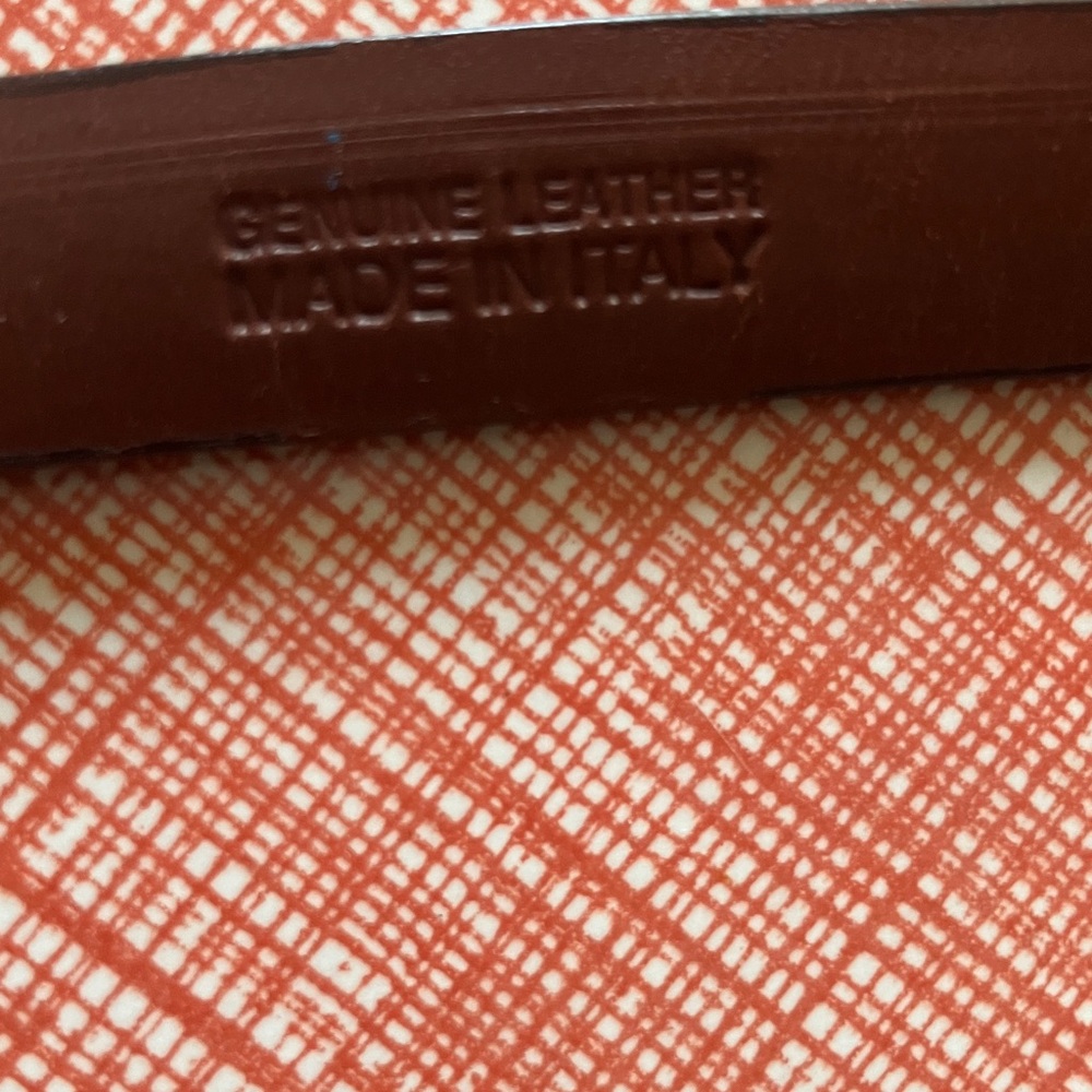 Vintage 90s Calvin Klein Black Leather Belt size small - Picture 5 of 12